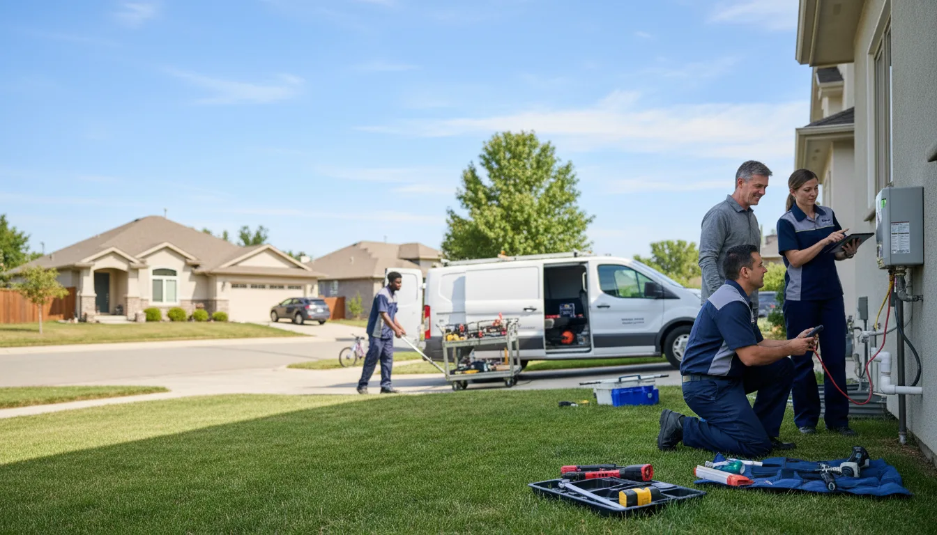 Tankless water heater service in Saint Peters, MO